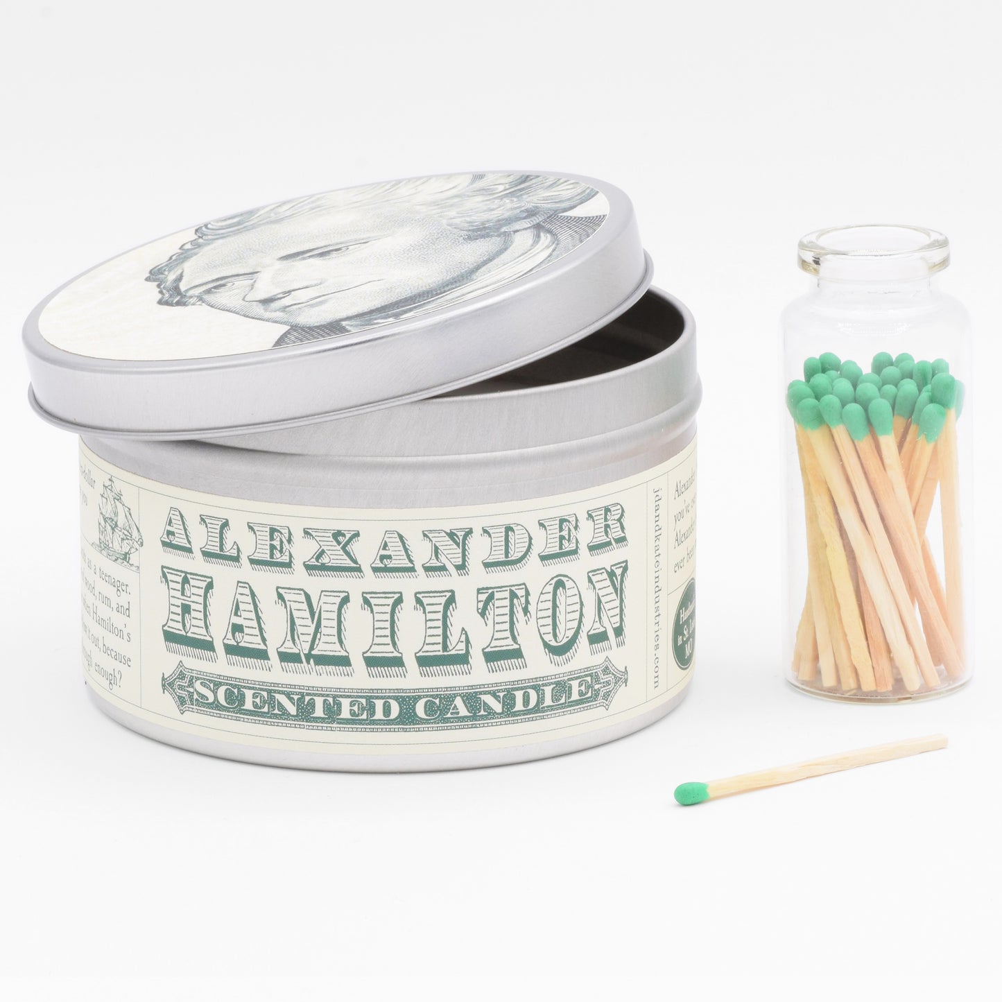 Alexander Hamilton-Scented Candle