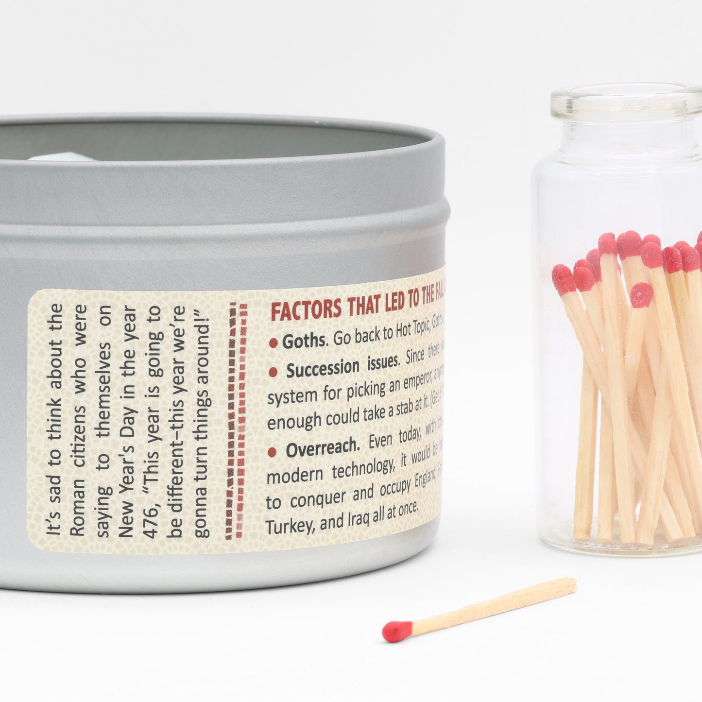 Fall of Rome-Scented Candle
