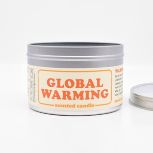 Global Warming-Scented Candle
