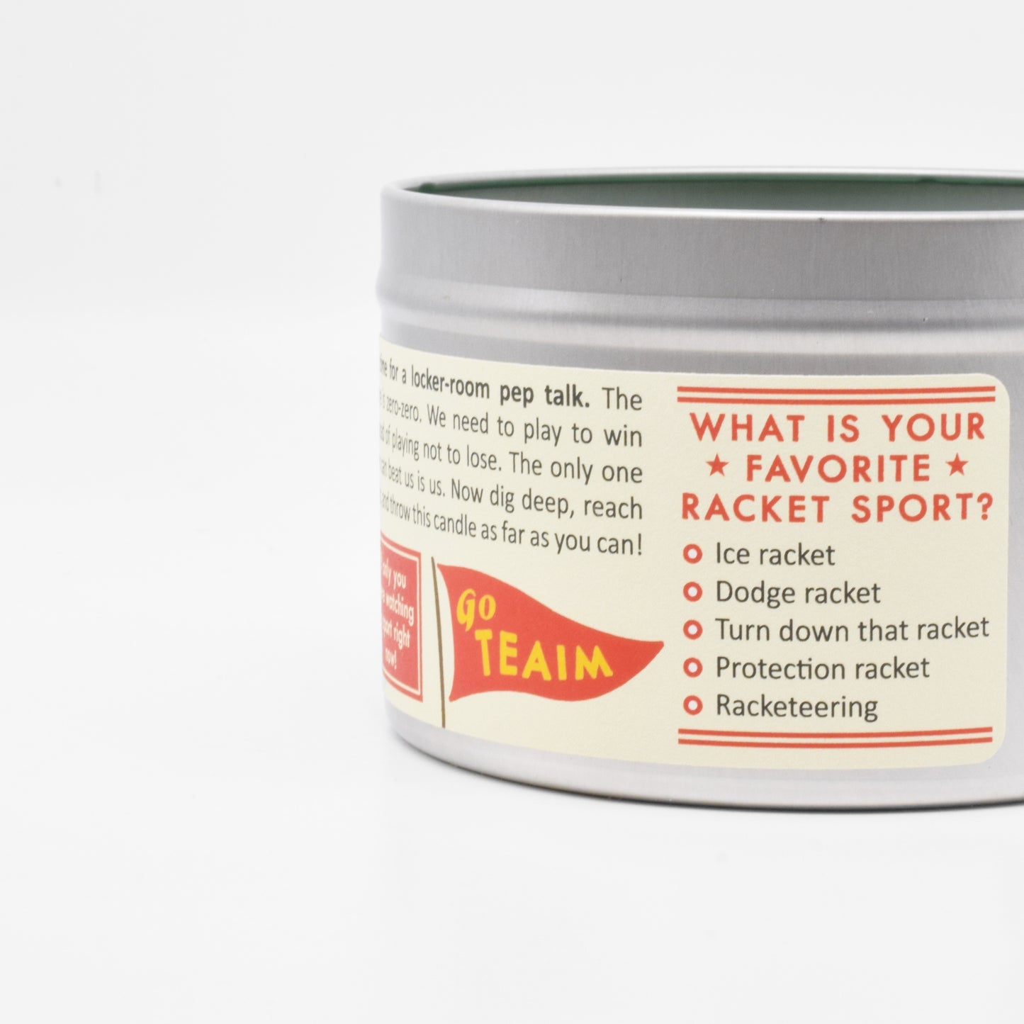 Sports-Scented Candle
