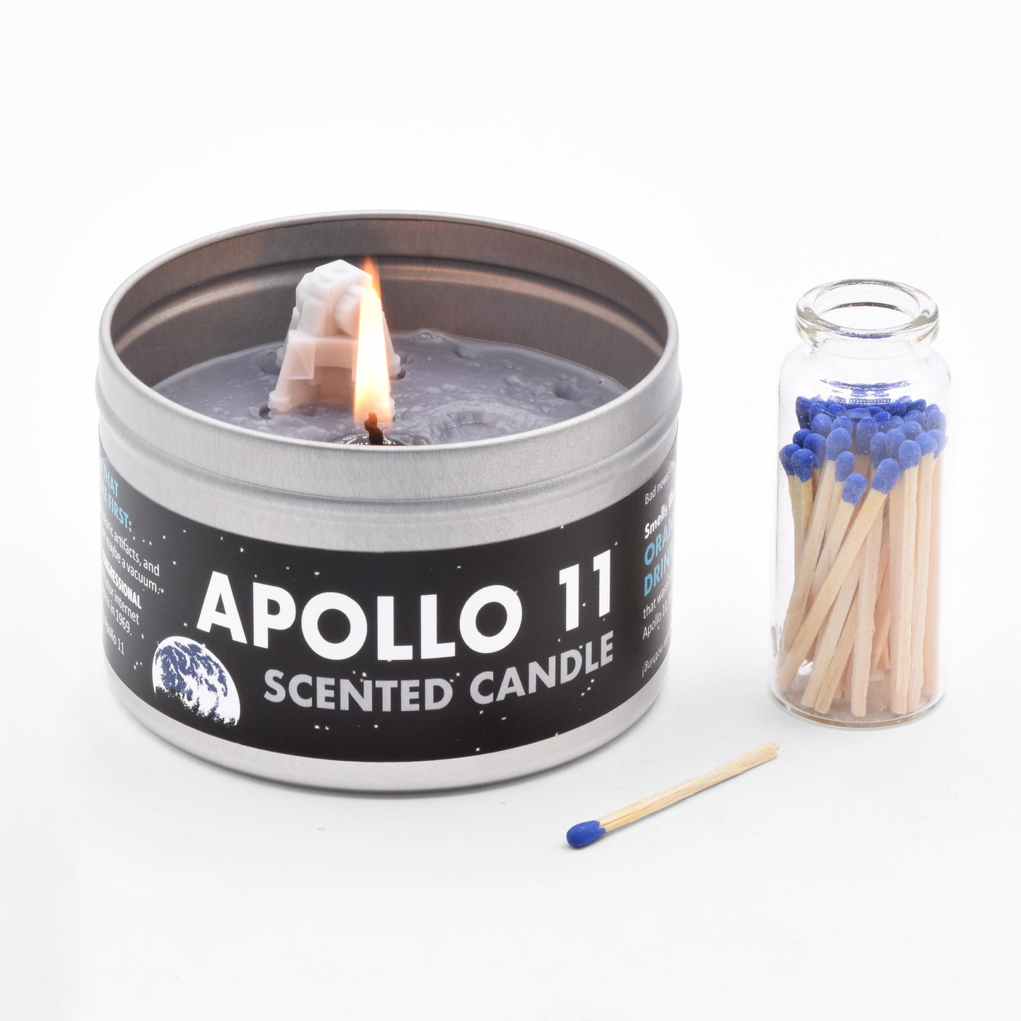 The Apollo 11 Scented Candle is a great gift for dads. 