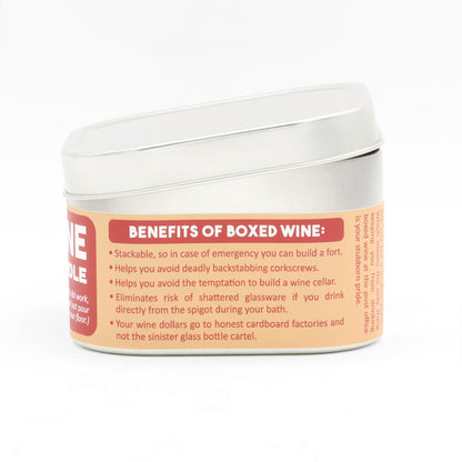 Boxed Wine-Scented Candle