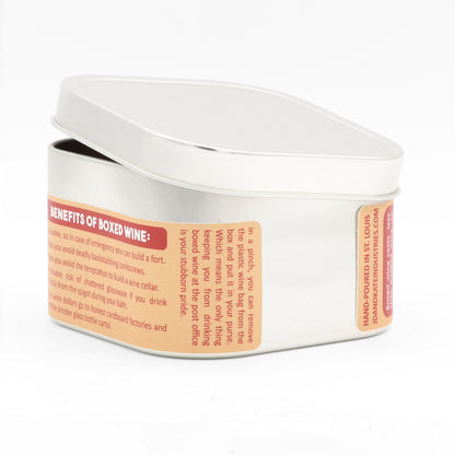 Boxed Wine-Scented Candle