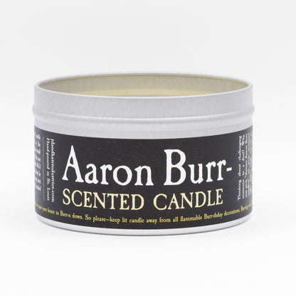 Aaron Burr-Scented Candle