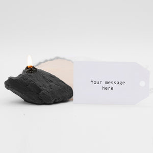 Lump of Coal Candle