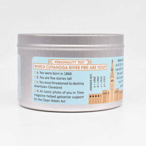 Cuyahoga River Fire-Scented Candle