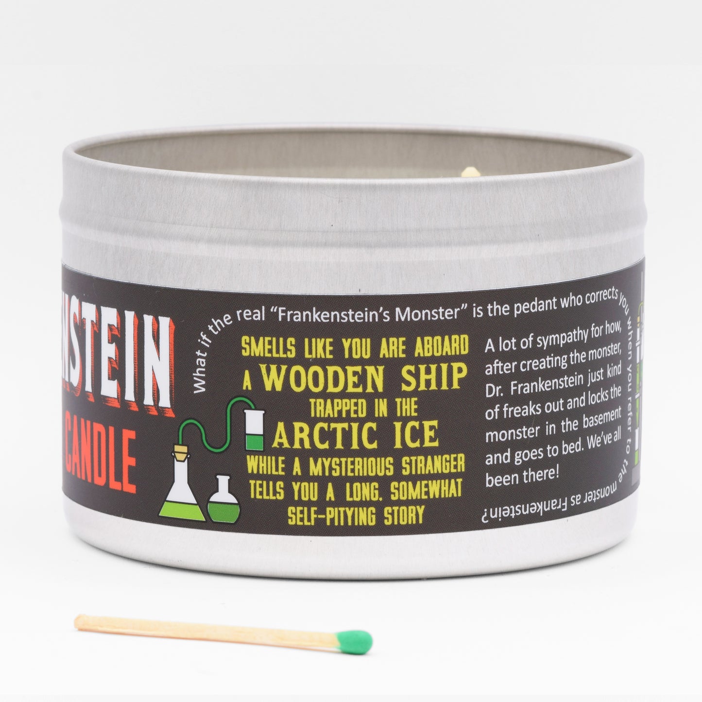 Frankenstein-Scented Candle