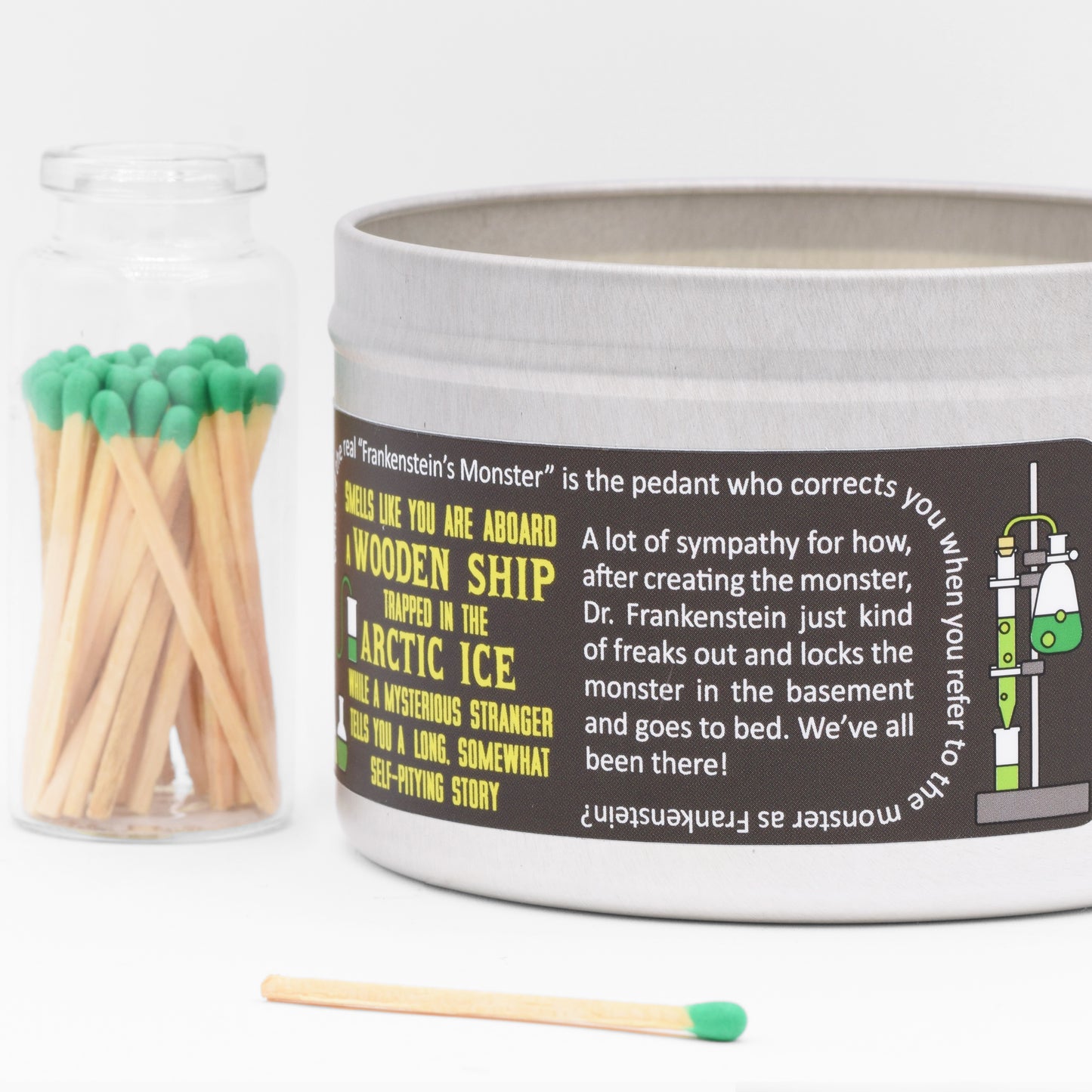 Frankenstein-Scented Candle