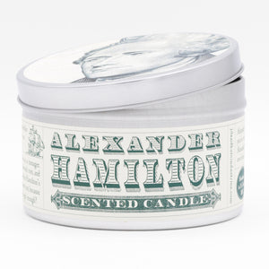 Alexander Hamilton-Scented Candle