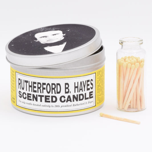 Rutherford B. Hayes-Scented Candle