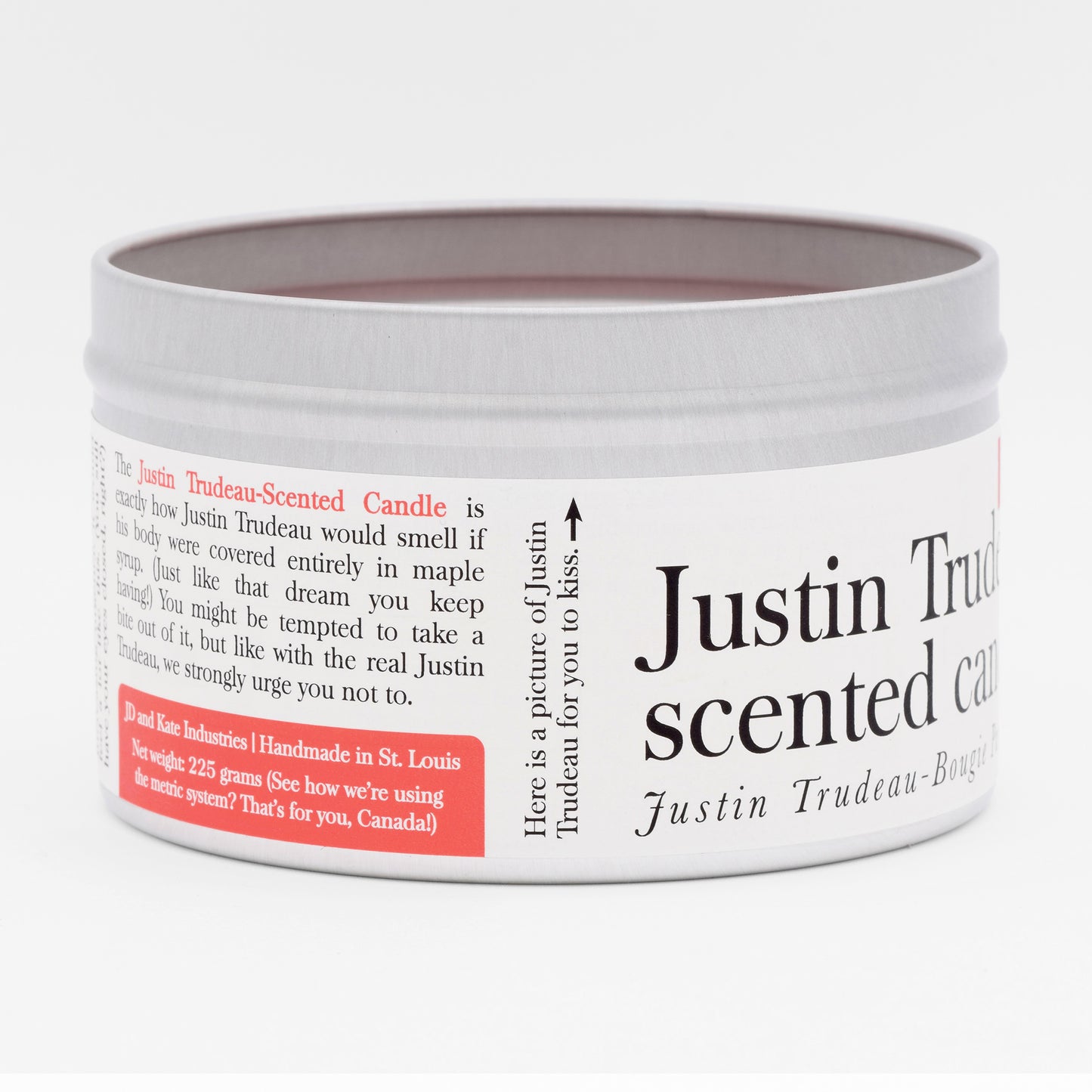 Justin Trudeau-Scented Candle