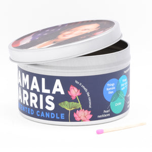 Kamala Harris-Scented Candle