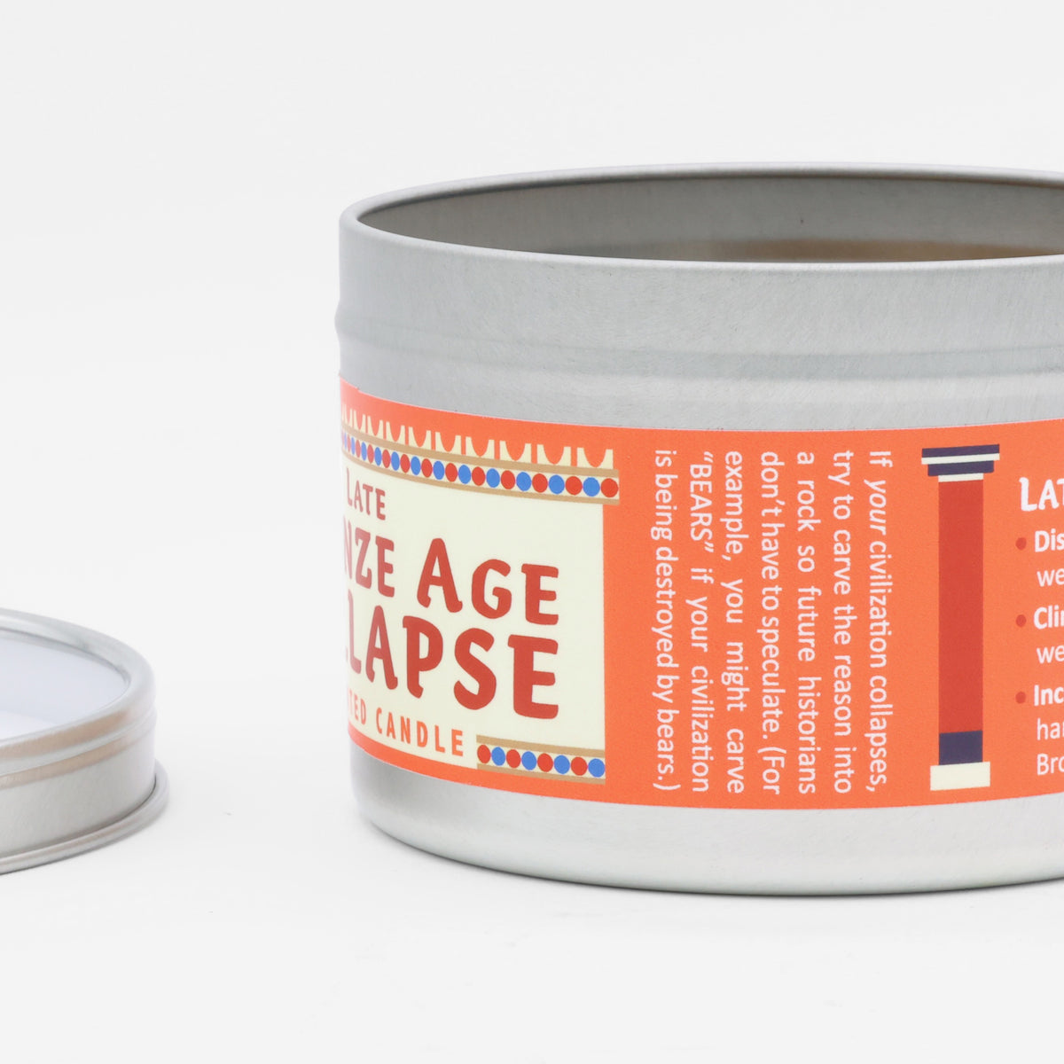Late Bronze Age Collapse-Scented Candle