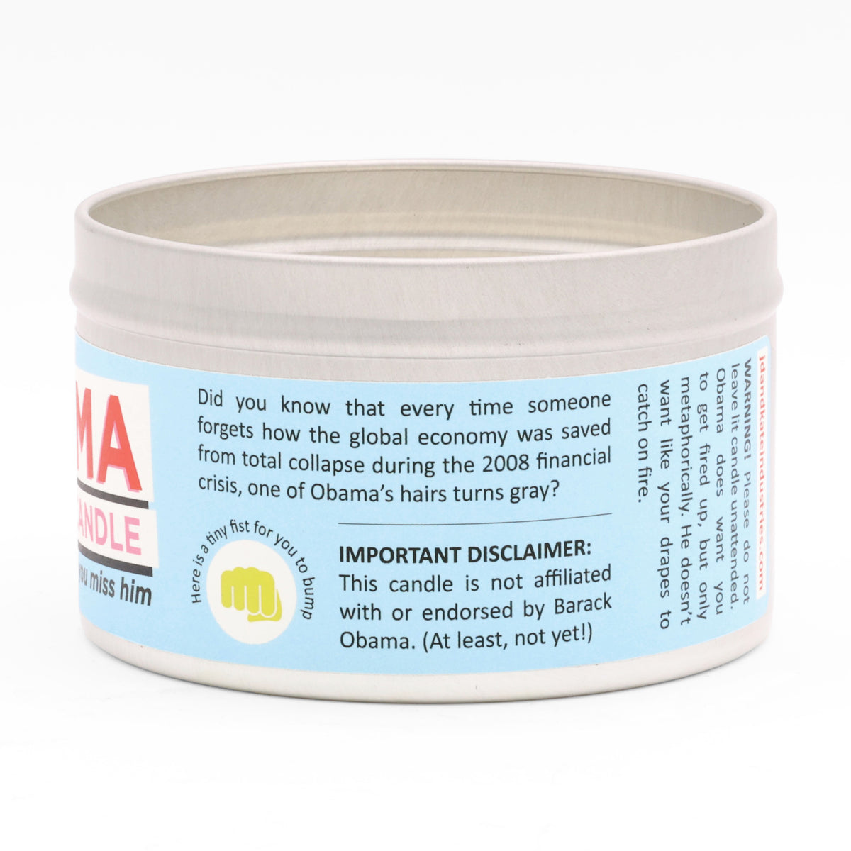 Obama-Scented Candle