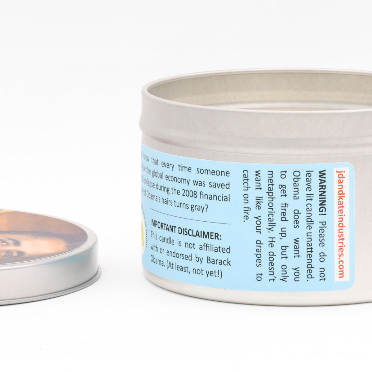 Obama-Scented Candle