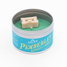 Load image into Gallery viewer, The Pemberley Scented Candle smells like Earl Grey tea and was inspired by Jane Austen&#39;s novel Pride and Prejudice. It is a great gift for moms, sisters, friends, and anyone who loves books or romance novels. 