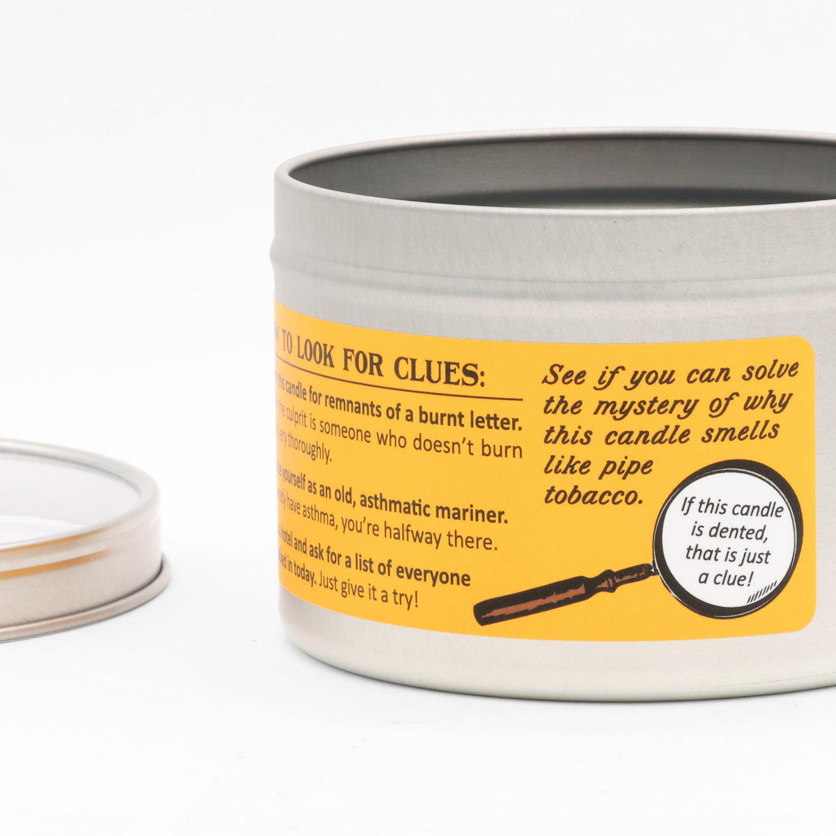 Sherlock Holmes-Scented Candle
