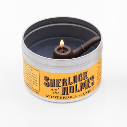 Sherlock Holmes-Scented Candle