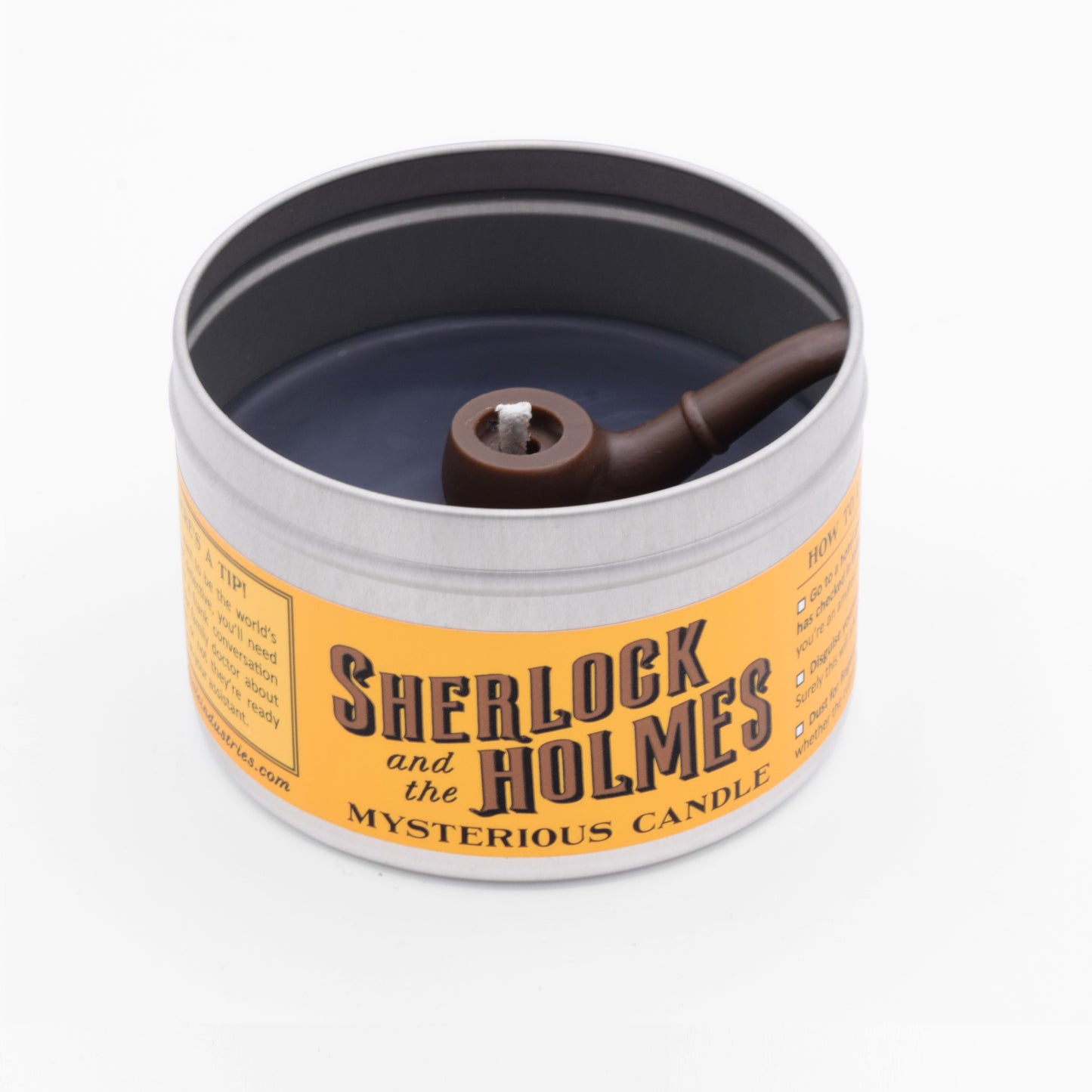 Sherlock Holmes-Scented Candle