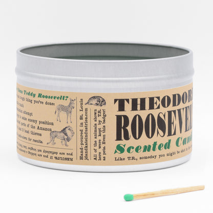 Theodore Roosevelt-Scented Candle