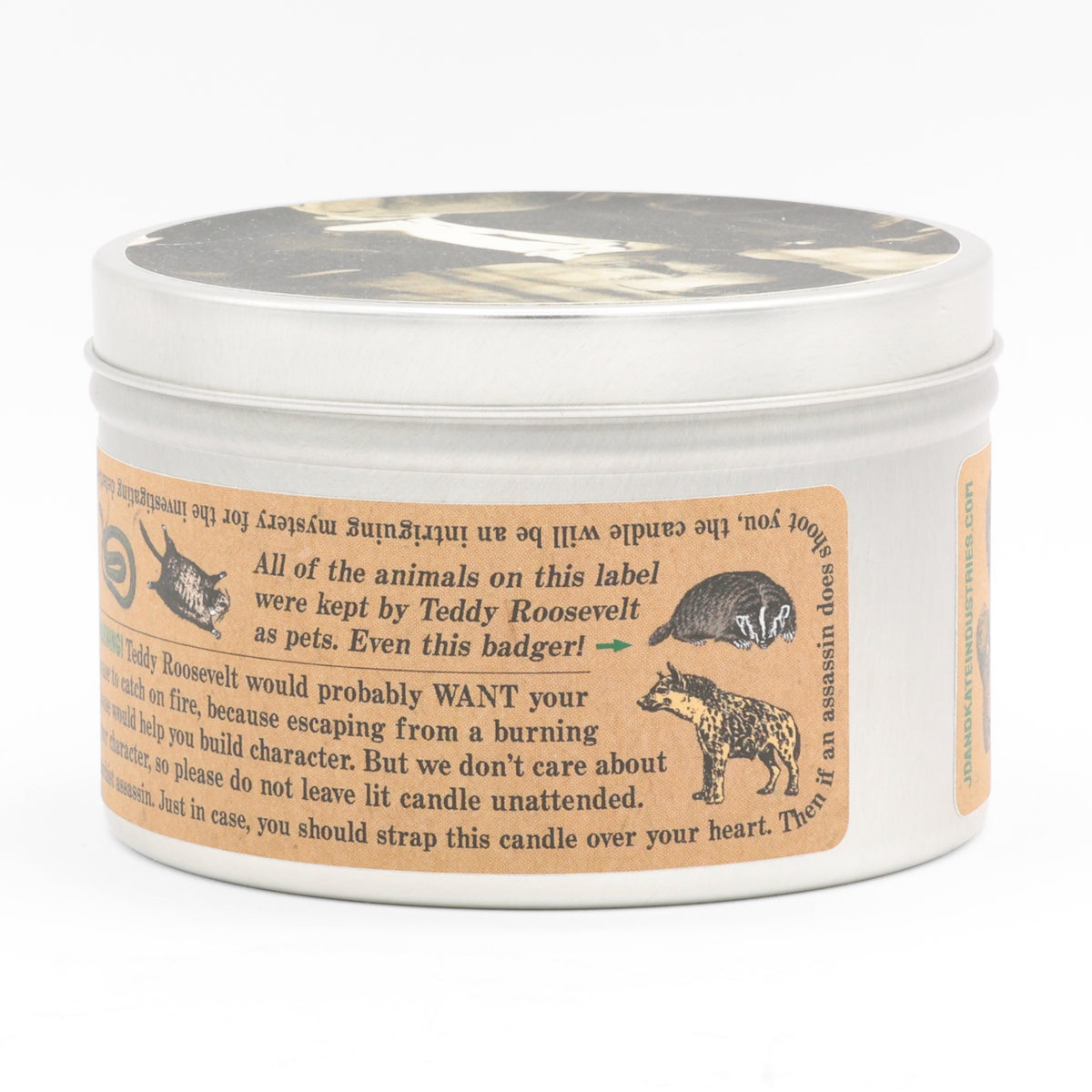Theodore Roosevelt-Scented Candle