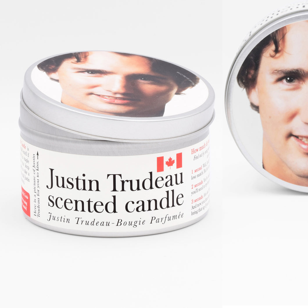 Justin Trudeau-Scented Candle