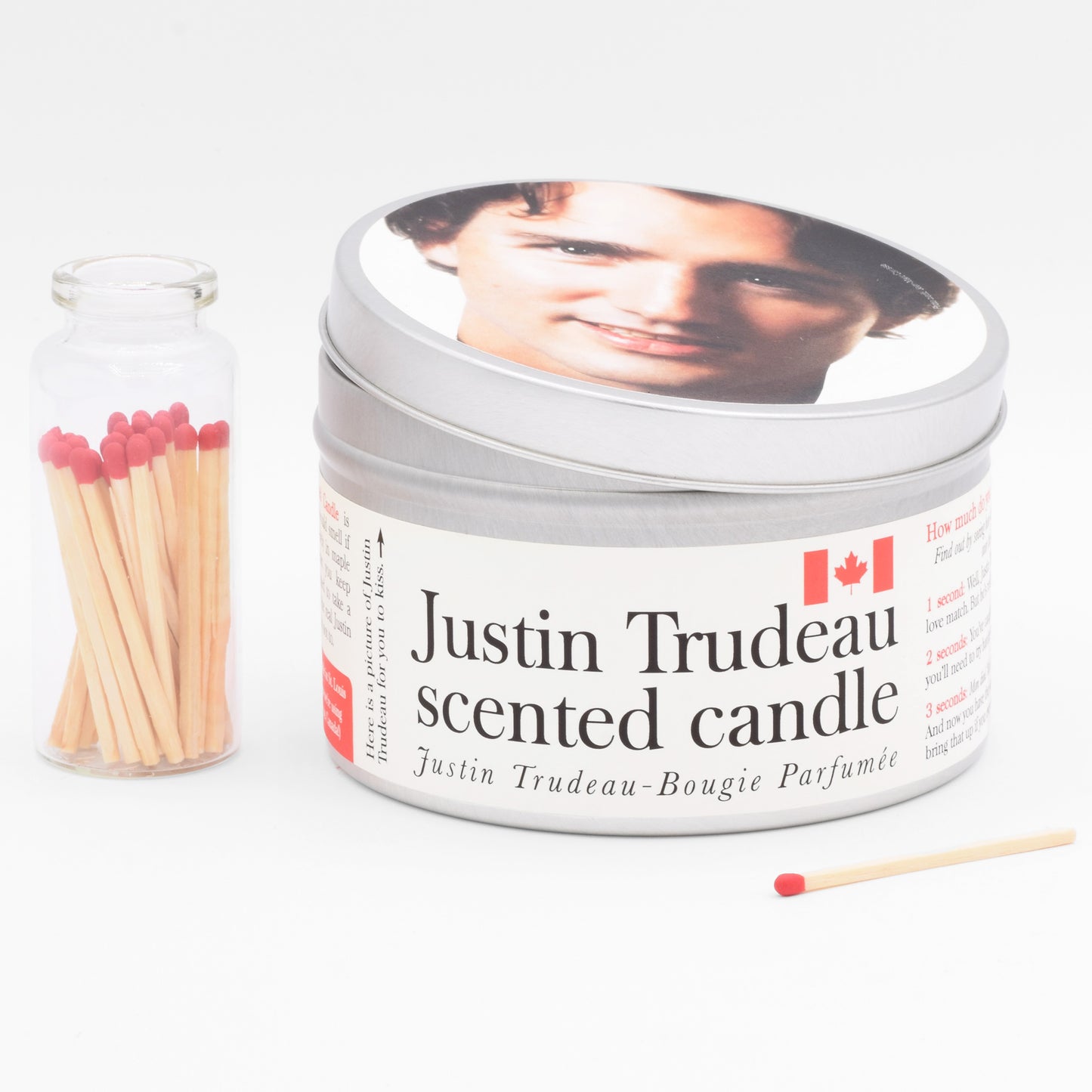 Justin Trudeau-Scented Candle