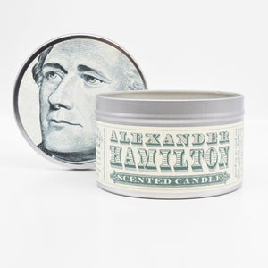 Alexander Hamilton-Scented Candle