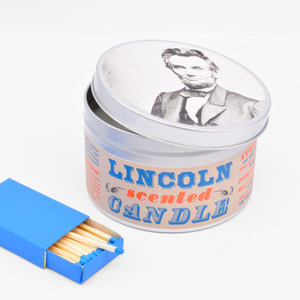 Lincoln-Scented Candle