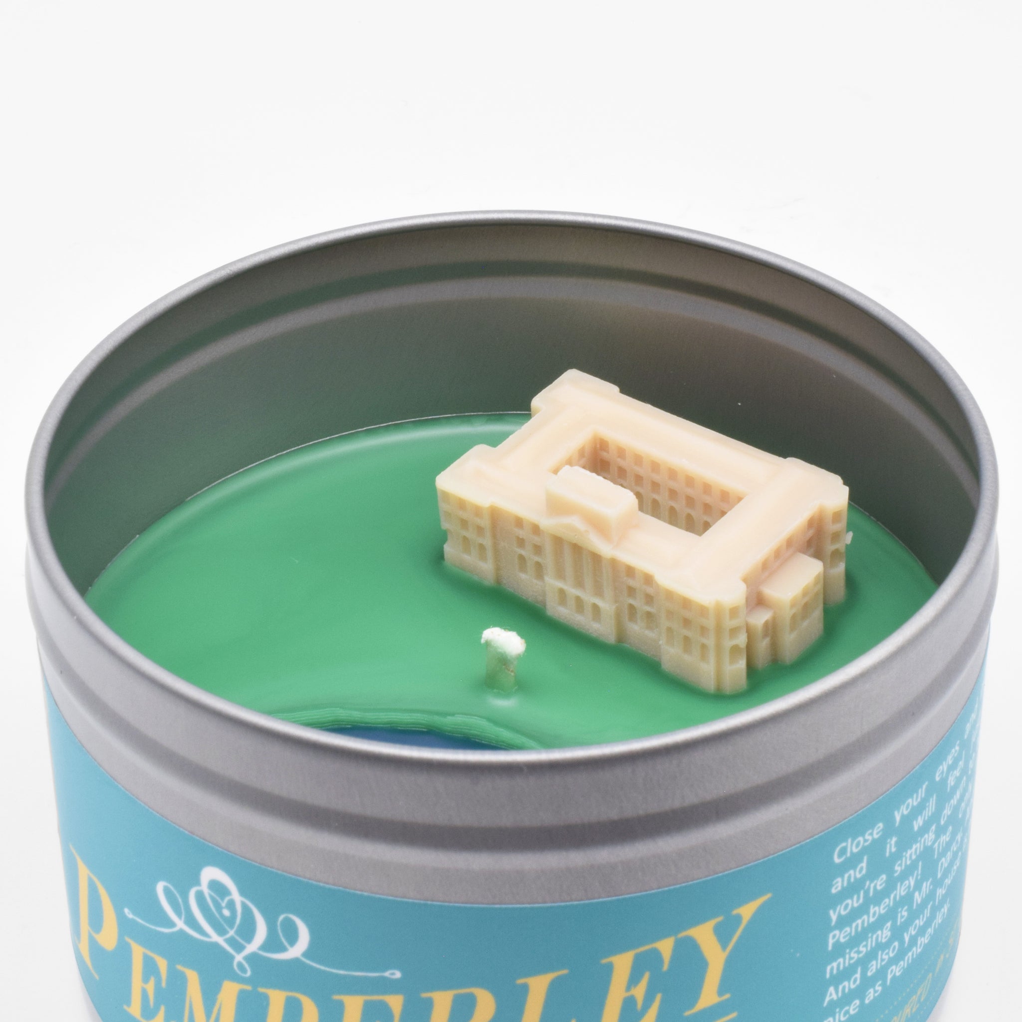 Candy Cane Glitter Candles - Polishing Pemberley